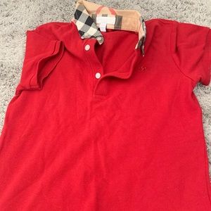 Burberry polo wore once for vacation